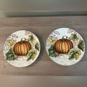 Williams Sonoma Pumpkin 8.5 inch Salad Plate